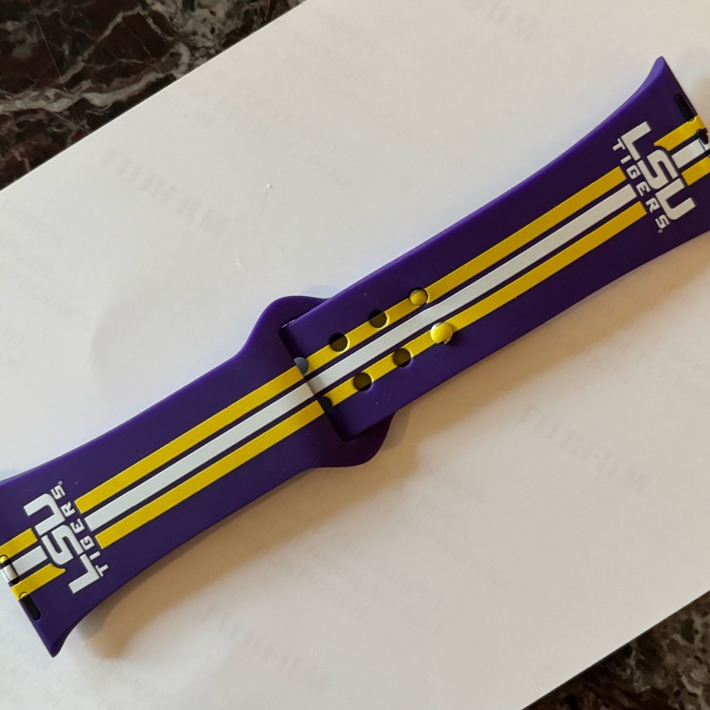 LSU Apple Watch band NEW